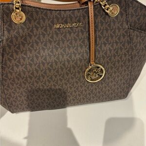 Michael Kors Brown Tote Bag